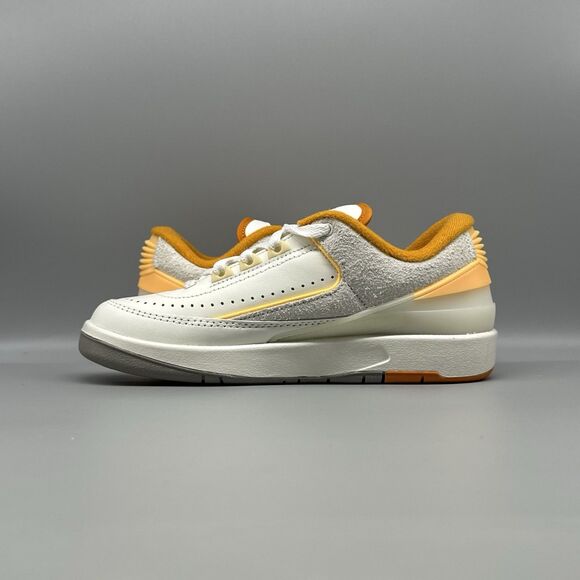 Nike Air Jordan 2 Retro Low 'Craft' Sail Melon Tint Sneaker DV9956-118 Me Size 4 - Picture 6 of 9
